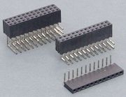 136 series female header H 6.35  2.0mm  pitch  Right  angle Type